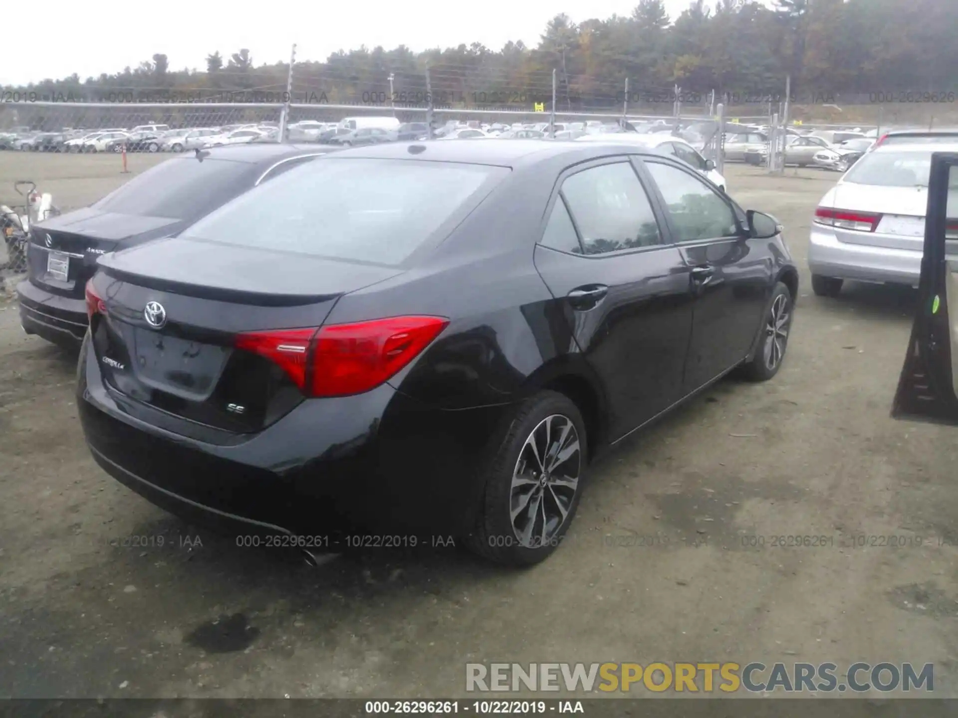 4 Photograph of a damaged car 2T1BURHE9KC134208 TOYOTA COROLLA 2019