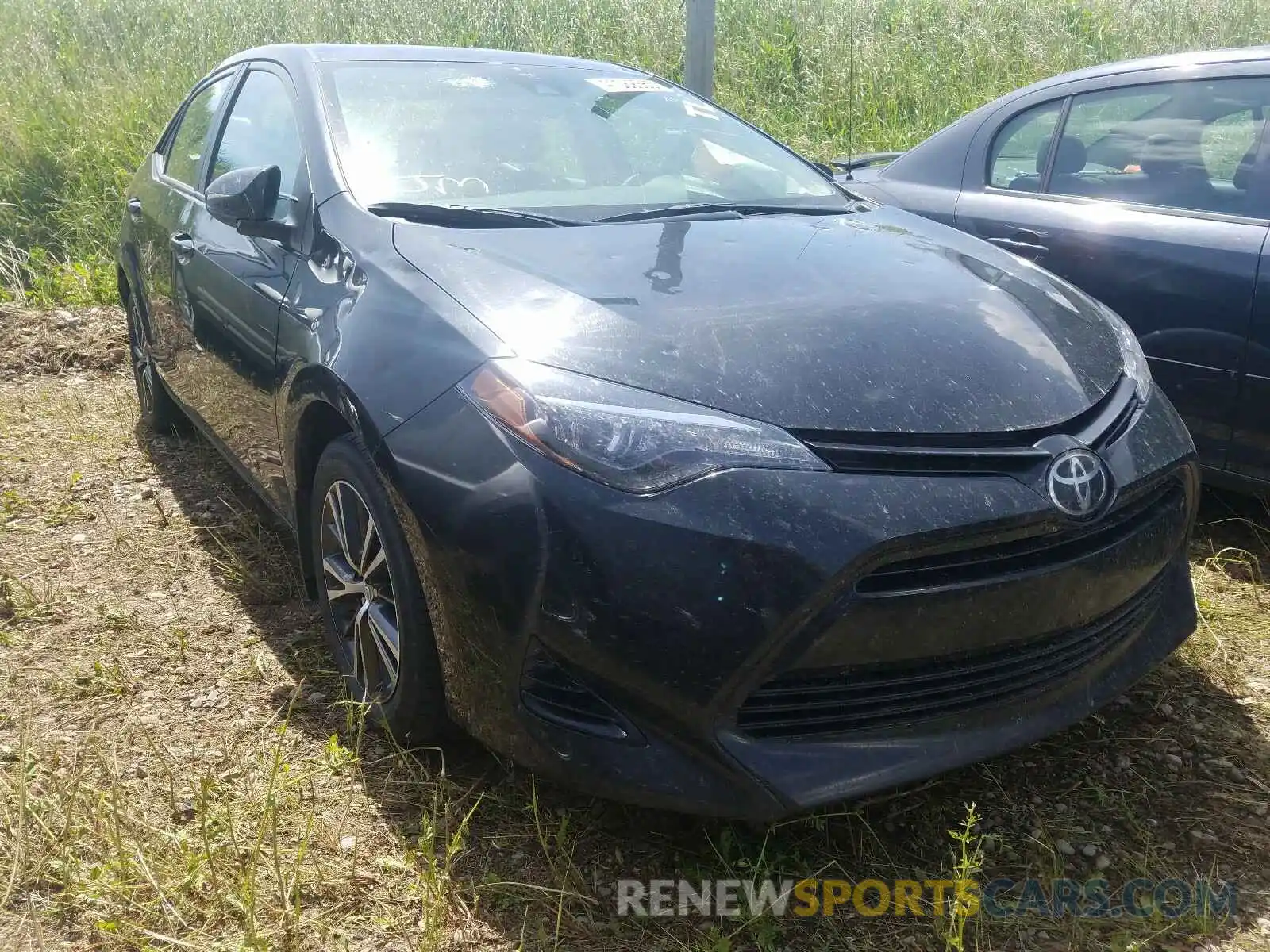 1 Photograph of a damaged car 2T1BURHE9KC135424 TOYOTA COROLLA 2019