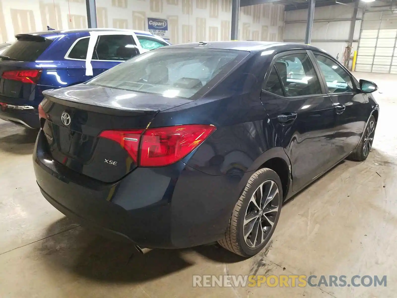 4 Photograph of a damaged car 2T1BURHE9KC135536 TOYOTA COROLLA 2019