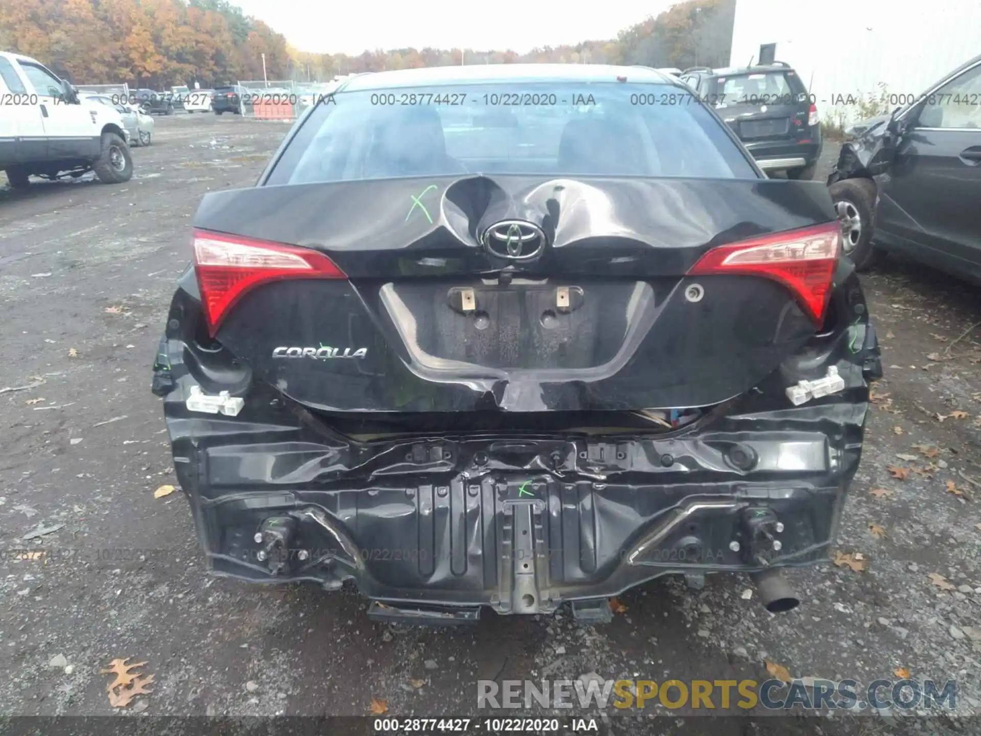 6 Photograph of a damaged car 2T1BURHE9KC135780 TOYOTA COROLLA 2019