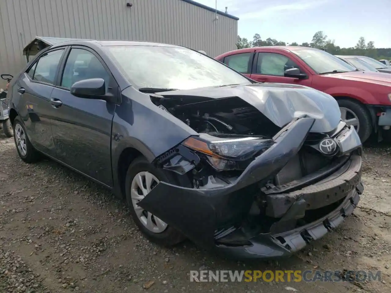 1 Photograph of a damaged car 2T1BURHE9KC138825 TOYOTA COROLLA 2019