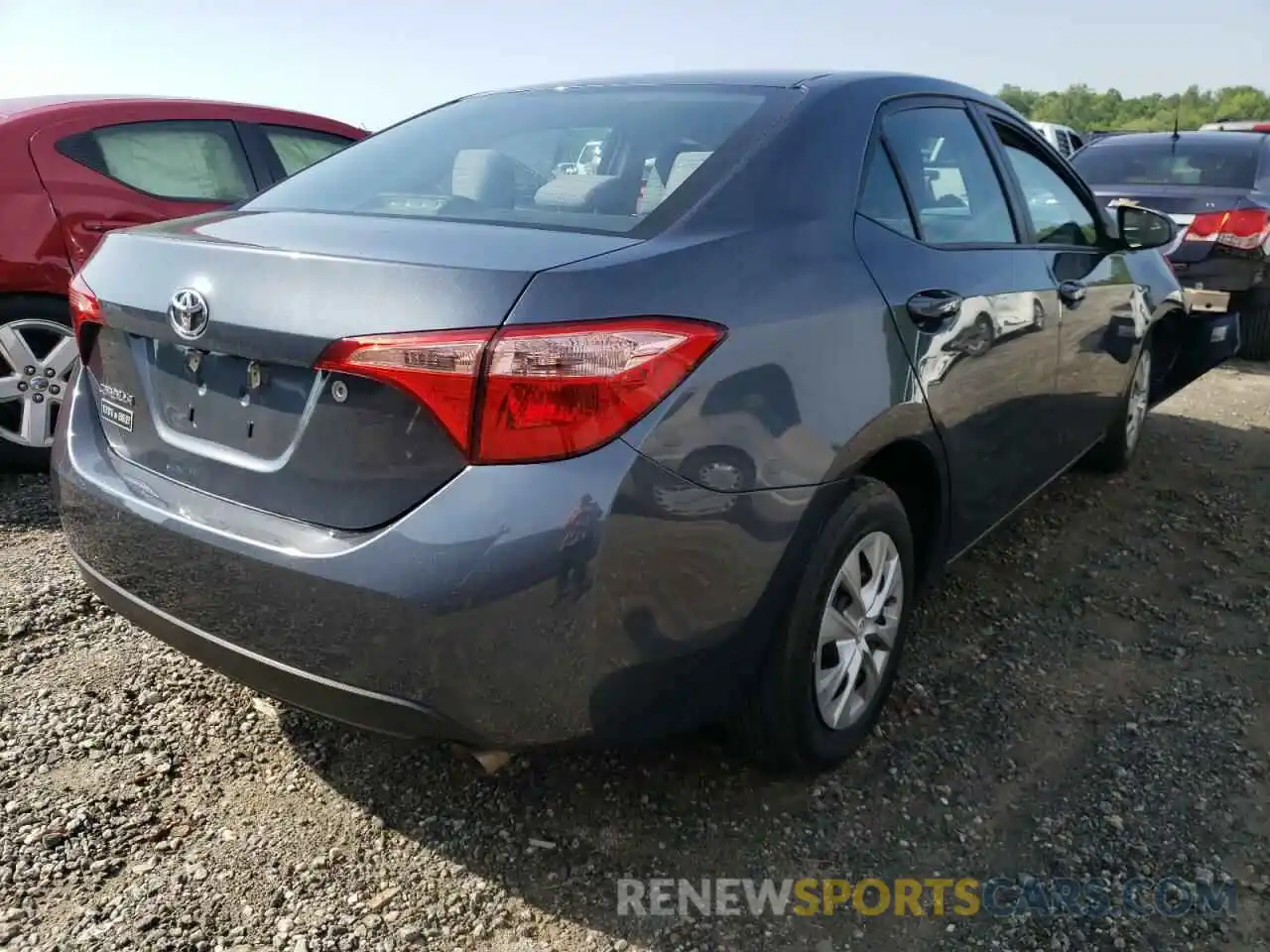 4 Photograph of a damaged car 2T1BURHE9KC138825 TOYOTA COROLLA 2019