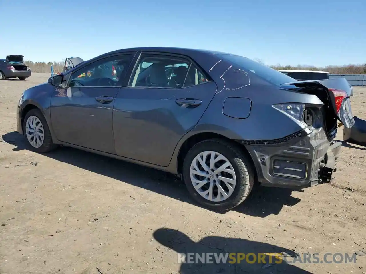 2 Photograph of a damaged car 2T1BURHE9KC142115 TOYOTA COROLLA 2019