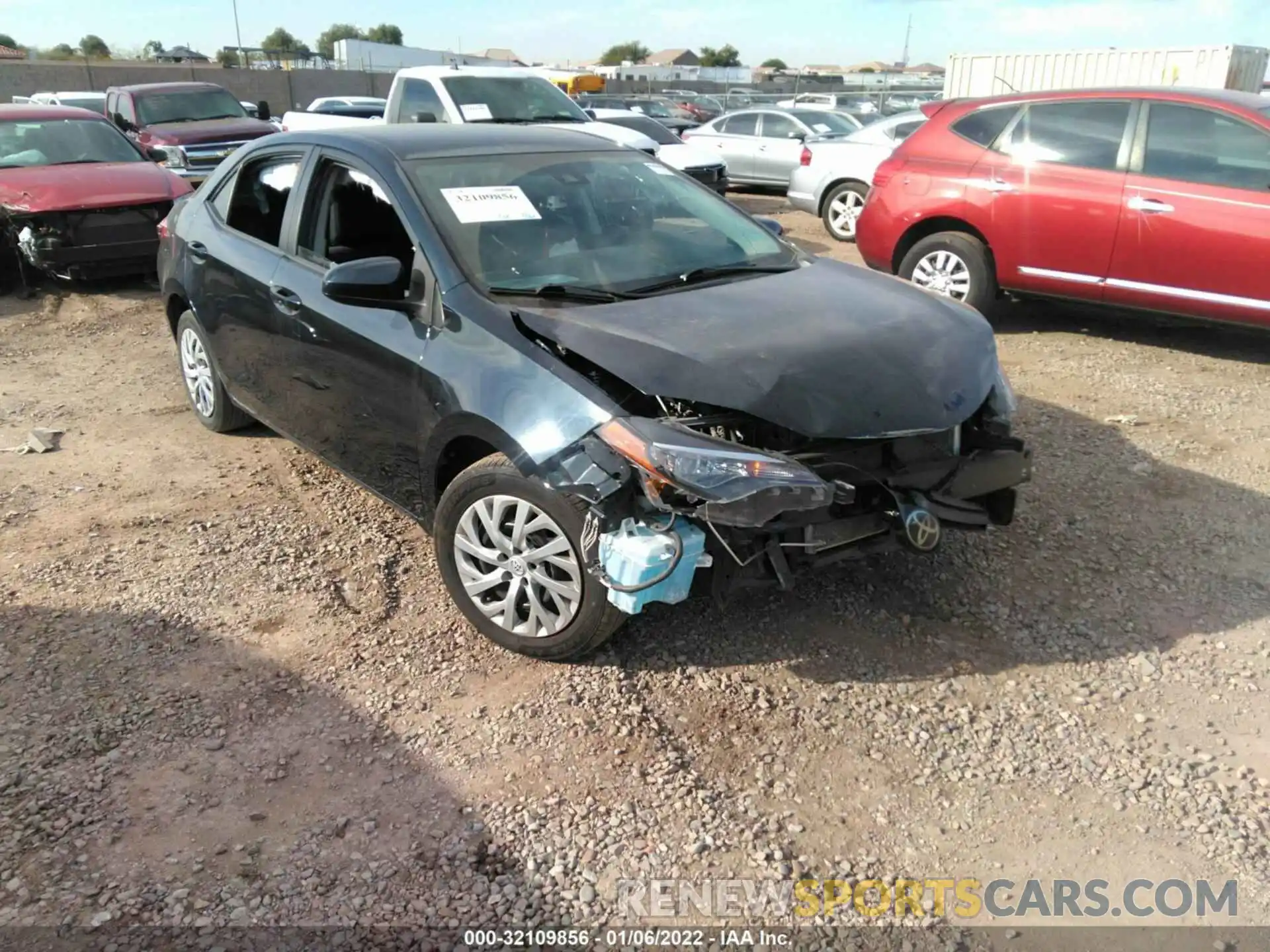 6 Photograph of a damaged car 2T1BURHE9KC144334 TOYOTA COROLLA 2019