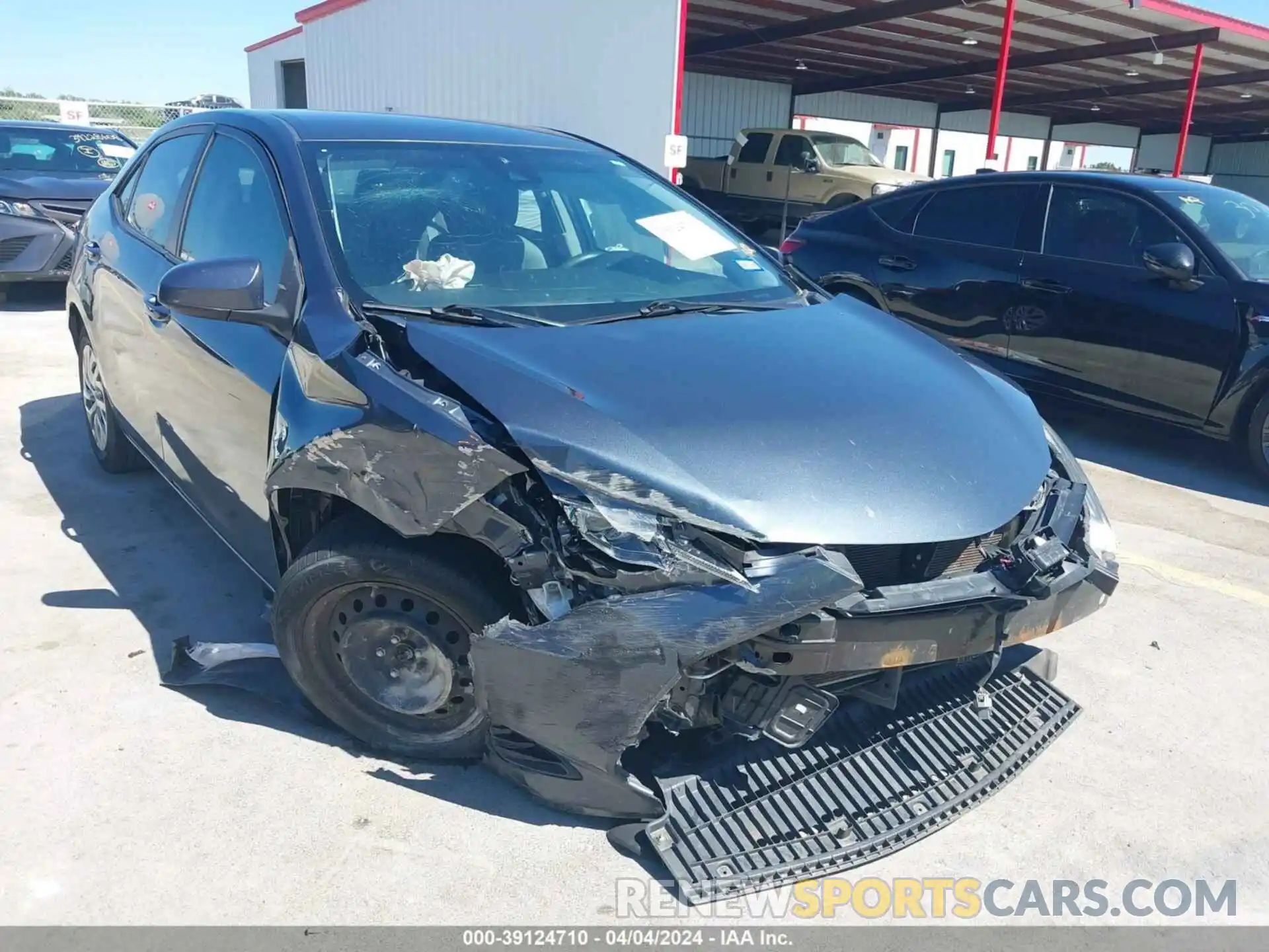 6 Photograph of a damaged car 2T1BURHE9KC144527 TOYOTA COROLLA 2019