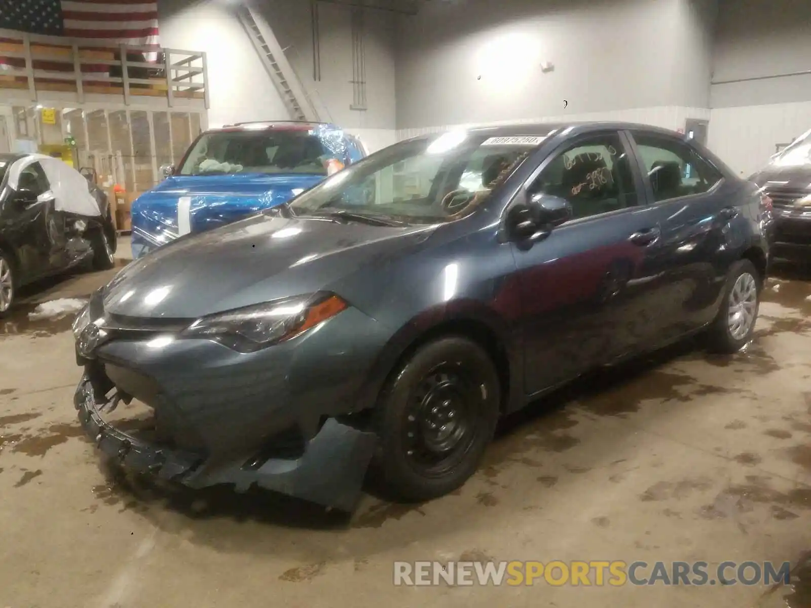 2 Photograph of a damaged car 2T1BURHE9KC145063 TOYOTA COROLLA 2019