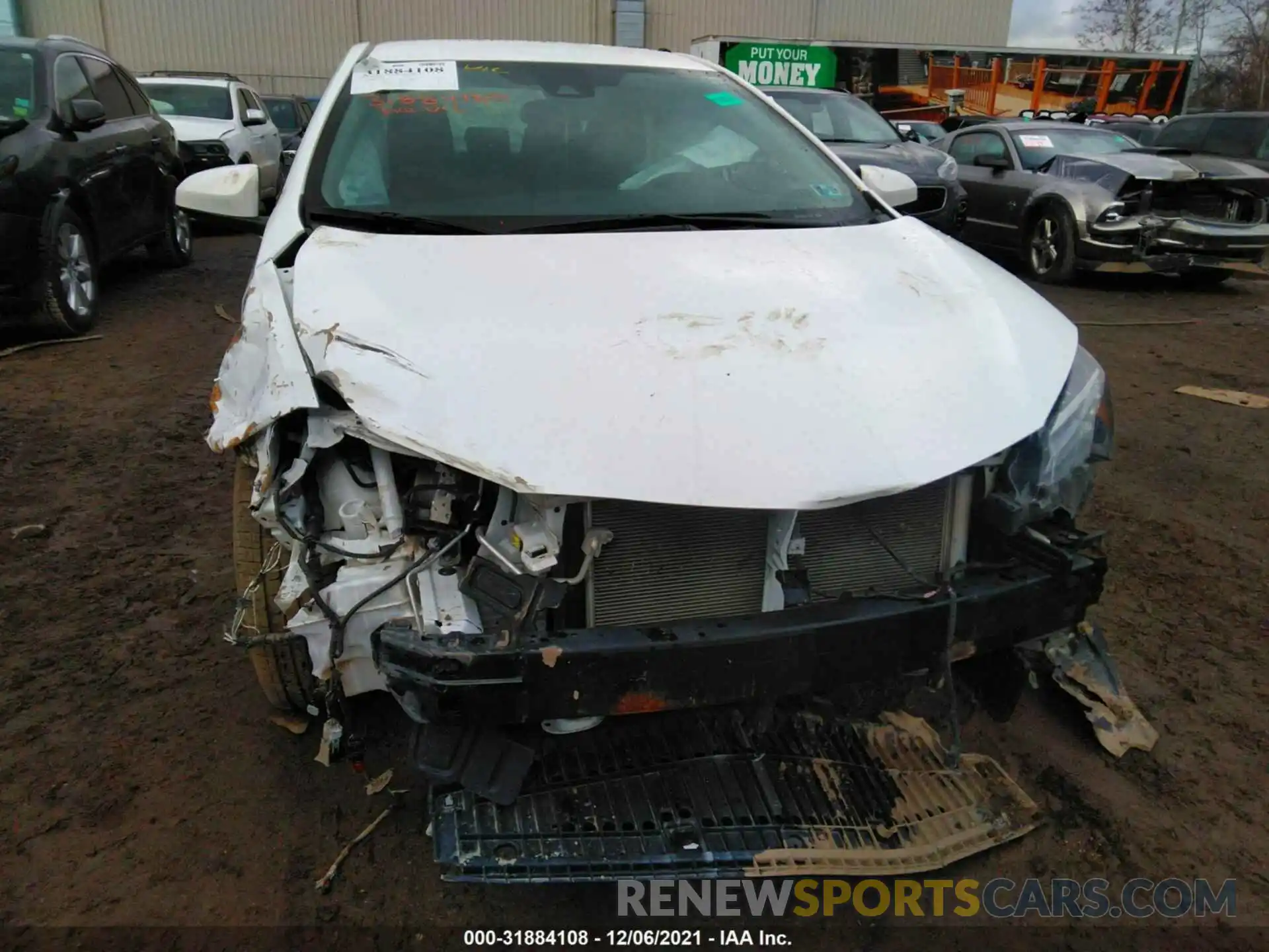 6 Photograph of a damaged car 2T1BURHE9KC146357 TOYOTA COROLLA 2019