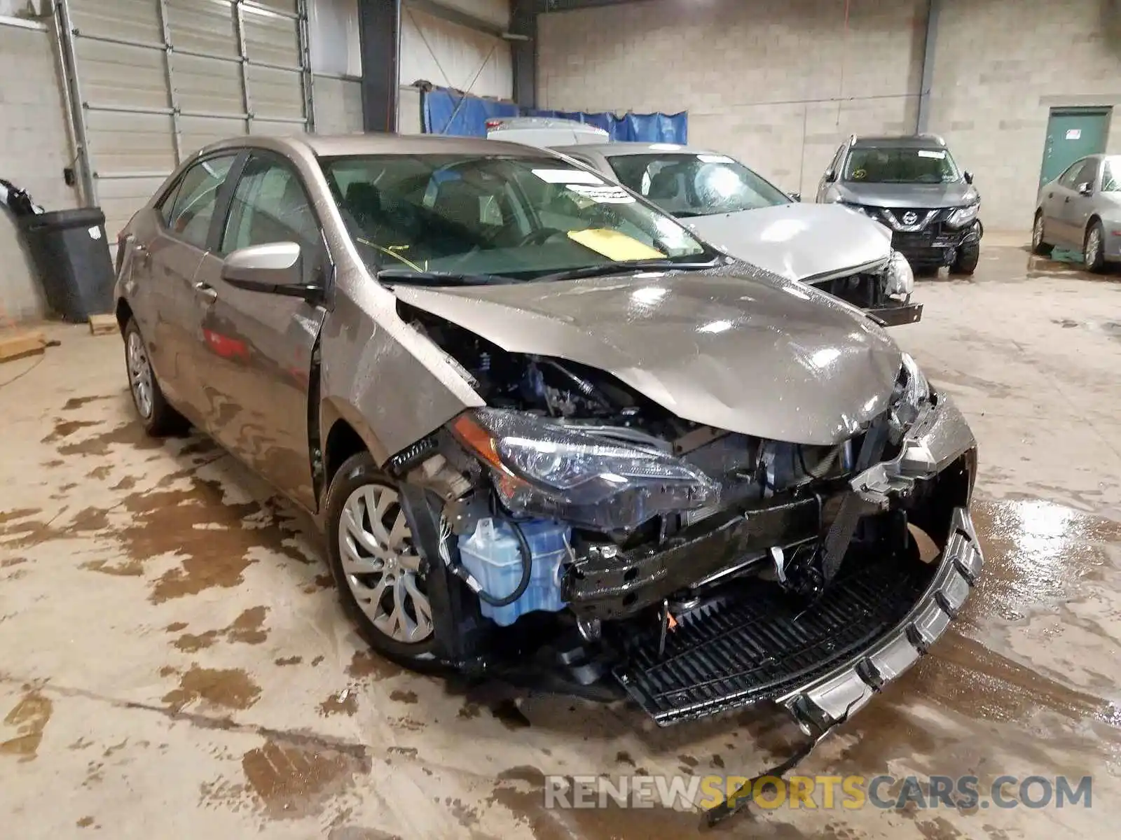 1 Фотография поврежденного автомобиля 2T1BURHE9KC147430 TOYOTA COROLLA 2019