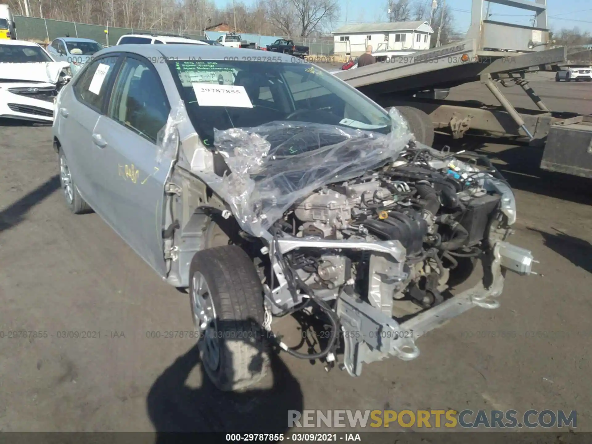 6 Photograph of a damaged car 2T1BURHE9KC147587 TOYOTA COROLLA 2019