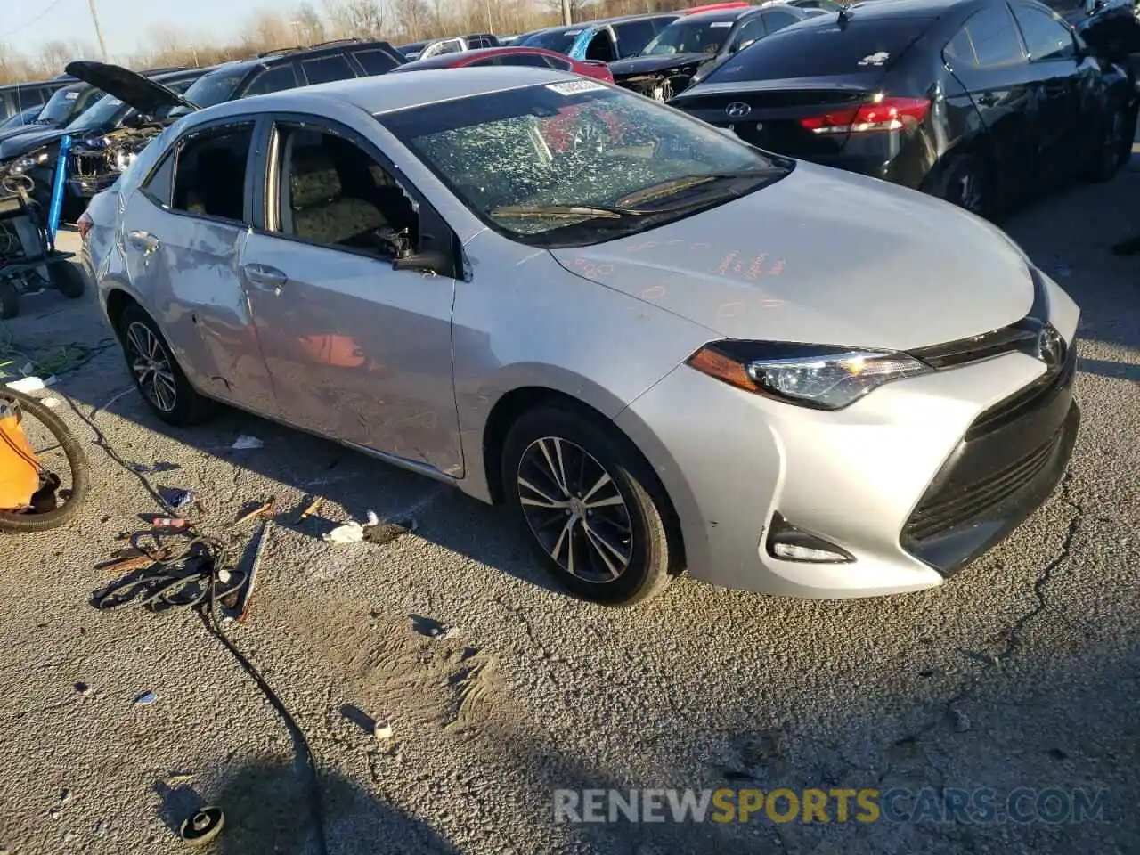 1 Photograph of a damaged car 2T1BURHE9KC148223 TOYOTA COROLLA 2019