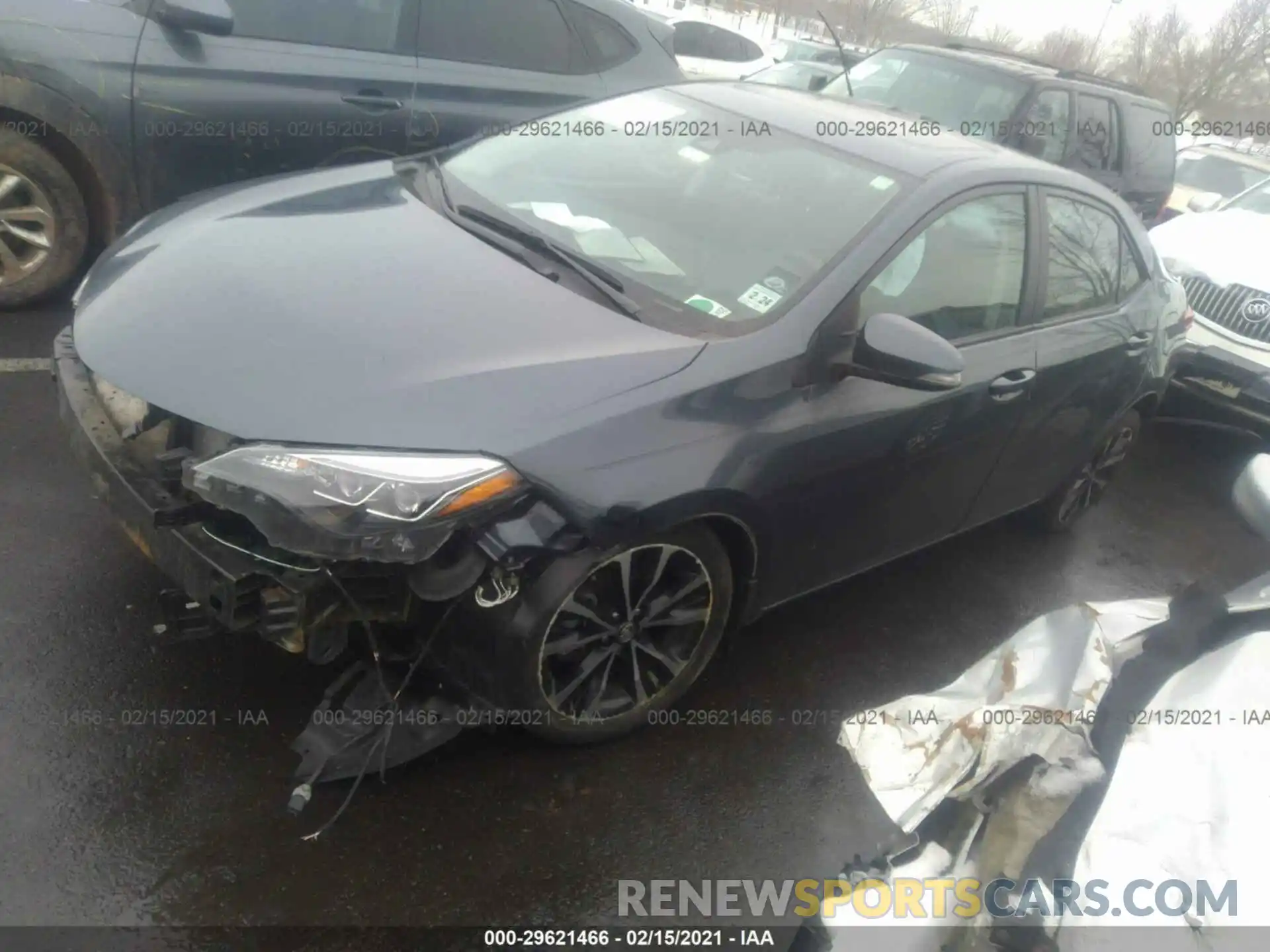 2 Photograph of a damaged car 2T1BURHE9KC148450 TOYOTA COROLLA 2019