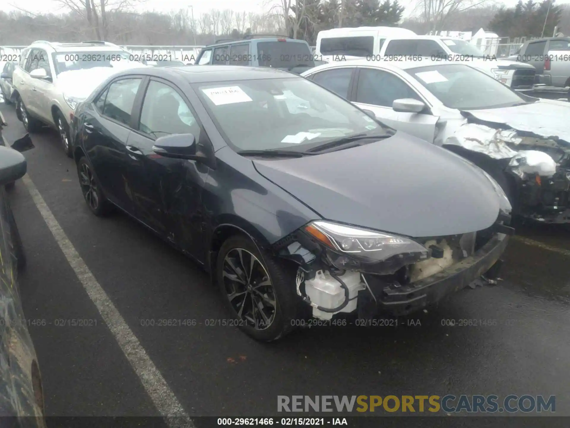 6 Photograph of a damaged car 2T1BURHE9KC148450 TOYOTA COROLLA 2019