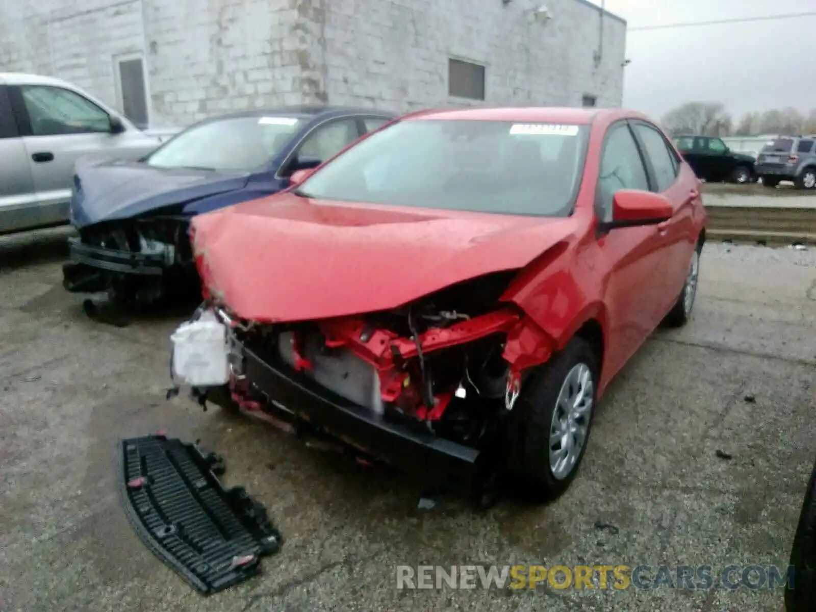 2 Photograph of a damaged car 2T1BURHE9KC148819 TOYOTA COROLLA 2019