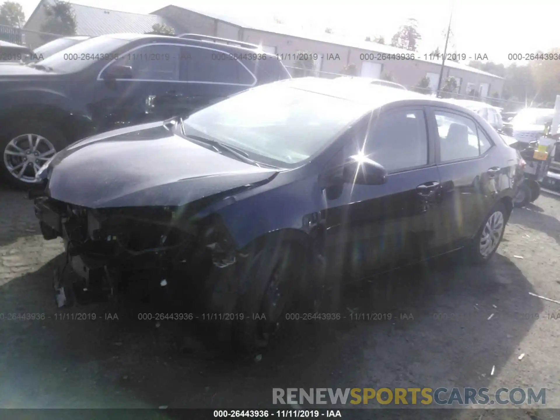 2 Photograph of a damaged car 2T1BURHE9KC149548 TOYOTA COROLLA 2019