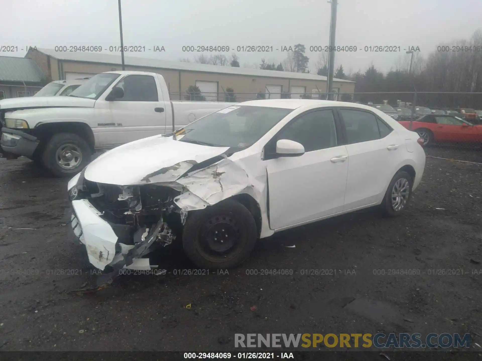 2 Photograph of a damaged car 2T1BURHE9KC150084 TOYOTA COROLLA 2019