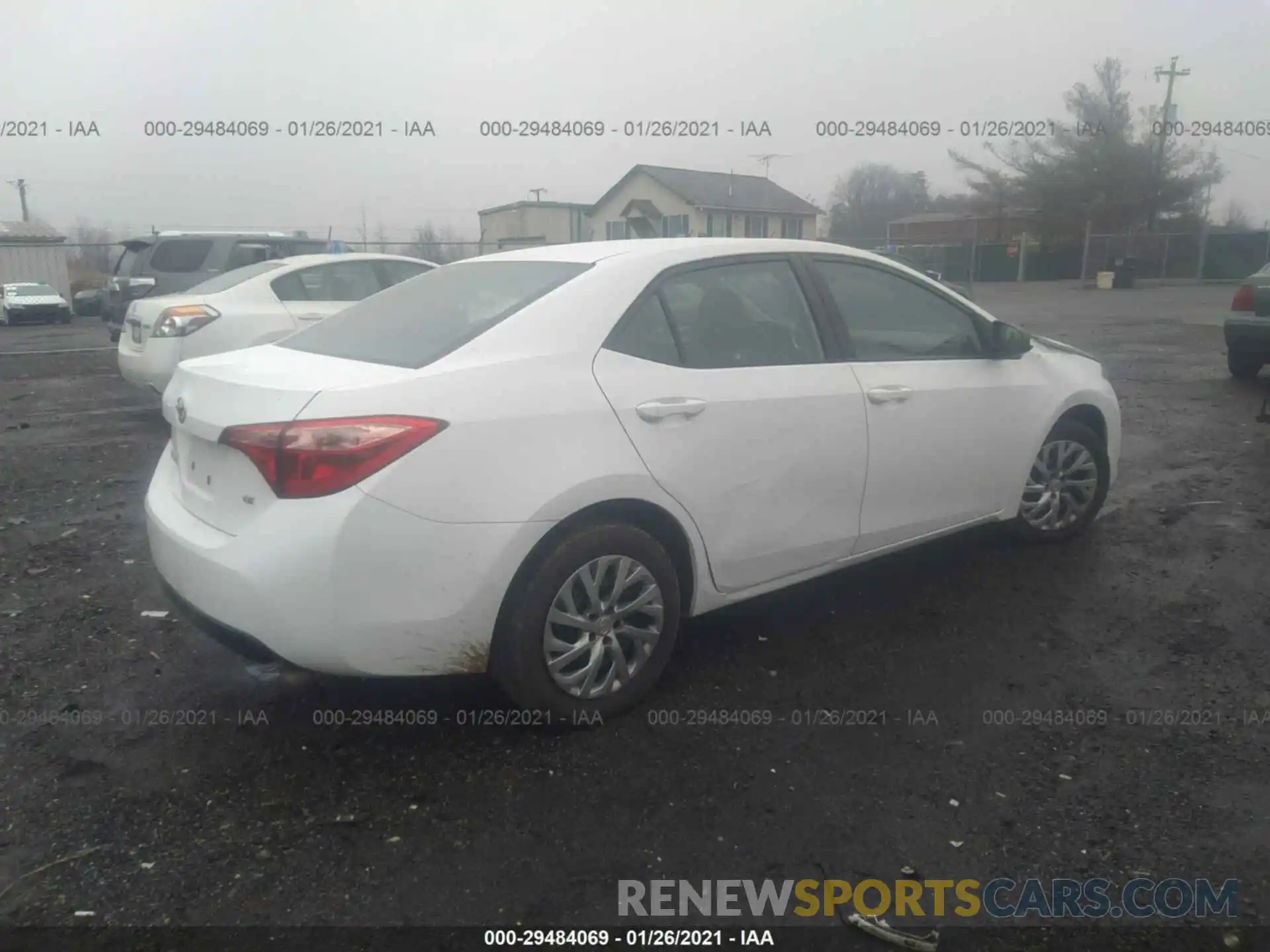 4 Photograph of a damaged car 2T1BURHE9KC150084 TOYOTA COROLLA 2019