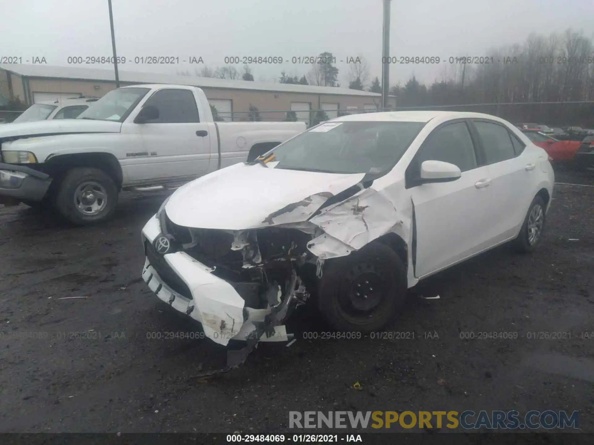 6 Photograph of a damaged car 2T1BURHE9KC150084 TOYOTA COROLLA 2019