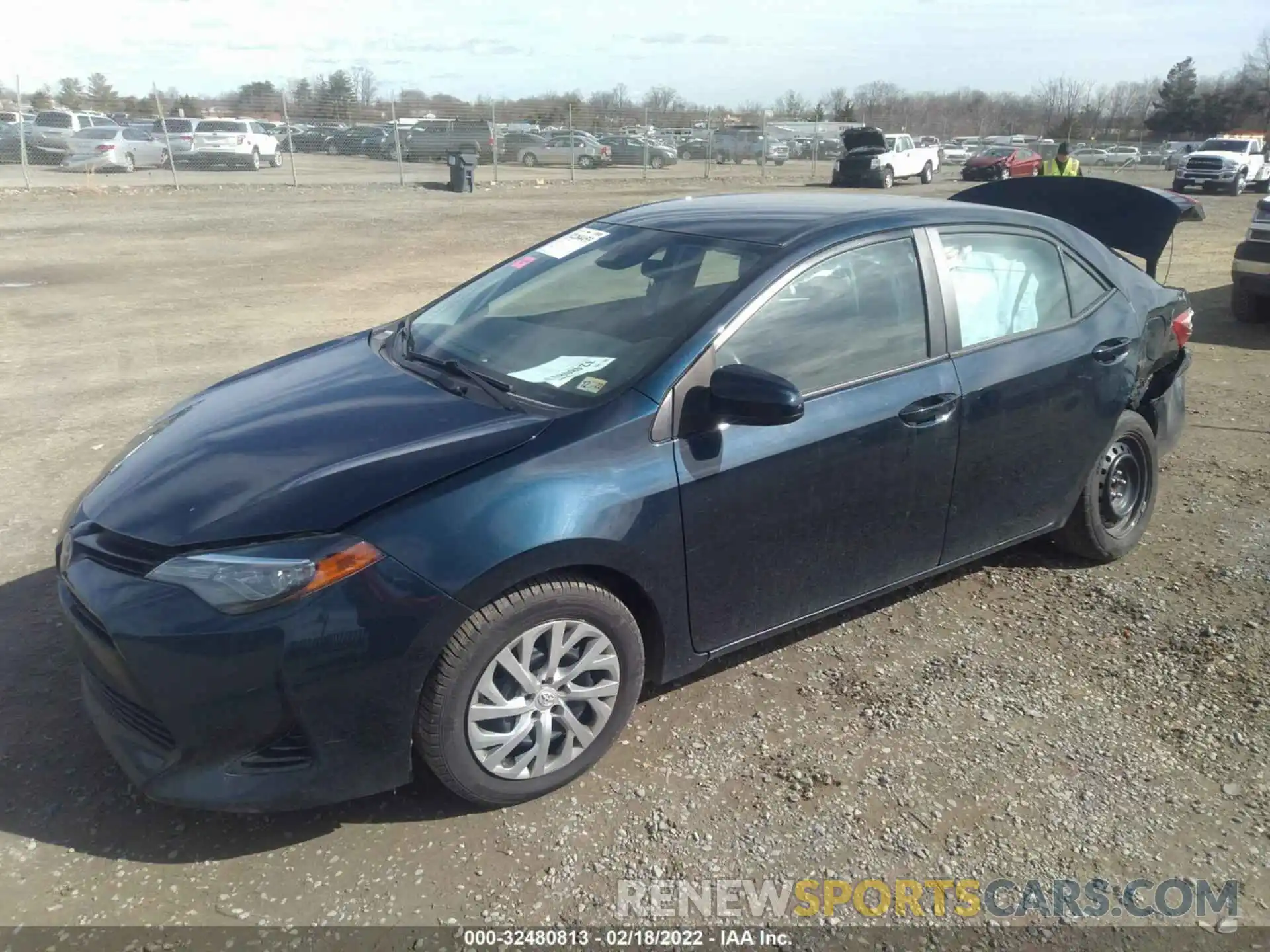 1 Photograph of a damaged car 2T1BURHE9KC150344 TOYOTA COROLLA 2019