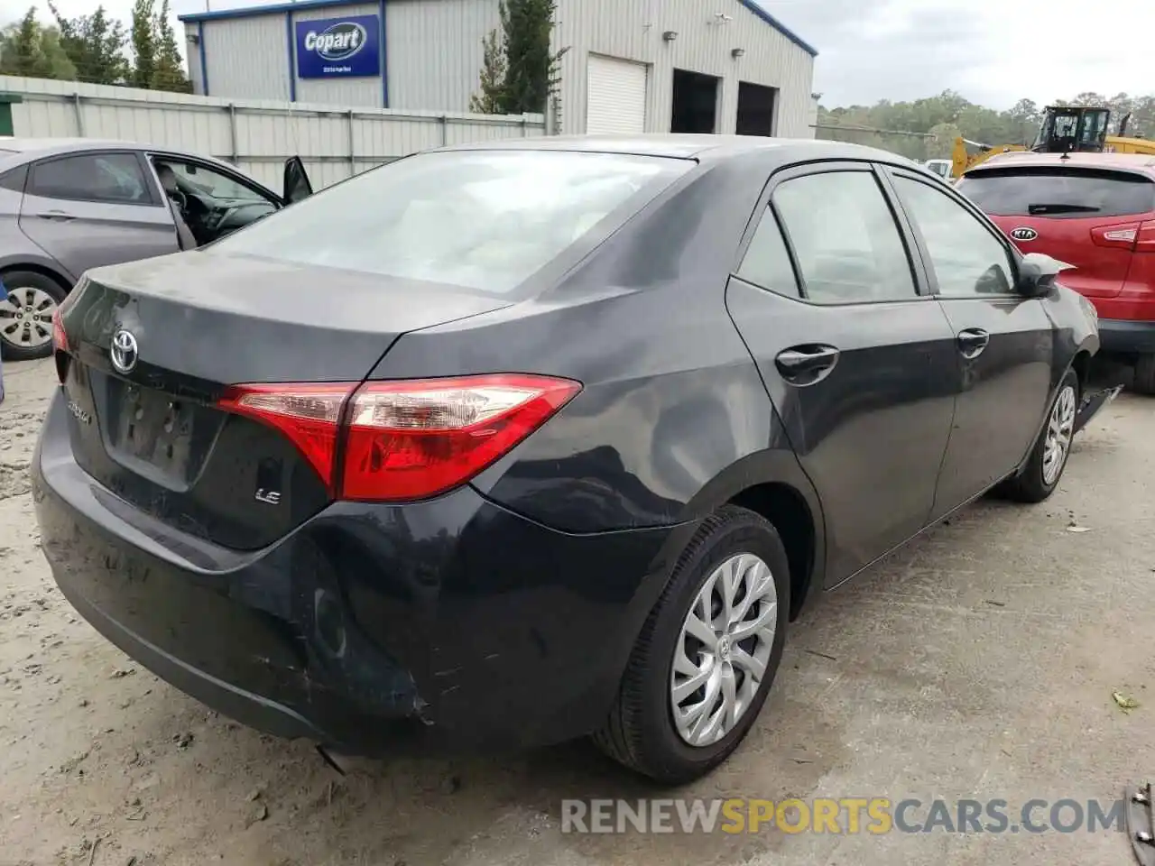 4 Photograph of a damaged car 2T1BURHE9KC150862 TOYOTA COROLLA 2019