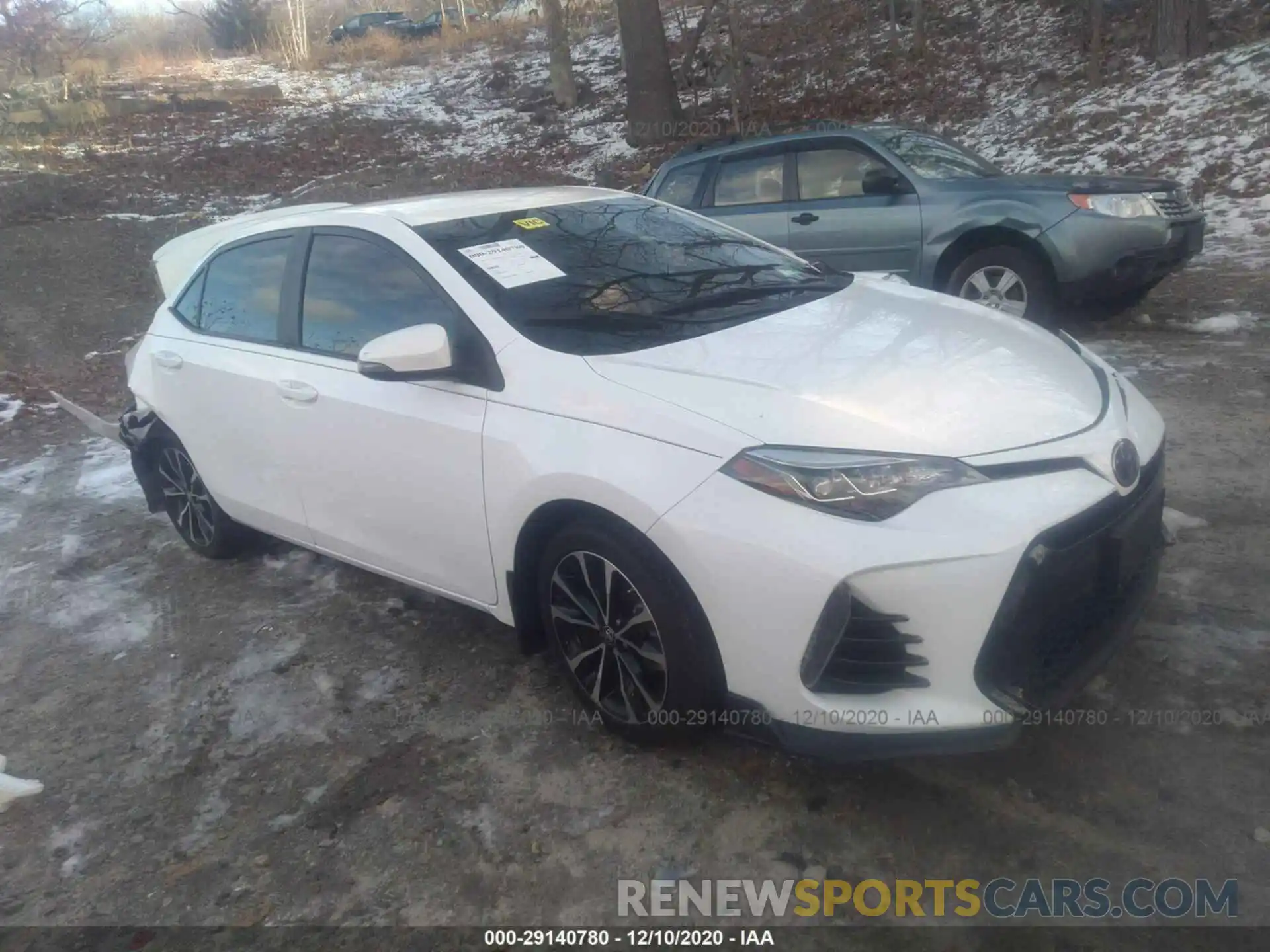 1 Photograph of a damaged car 2T1BURHE9KC152496 TOYOTA COROLLA 2019