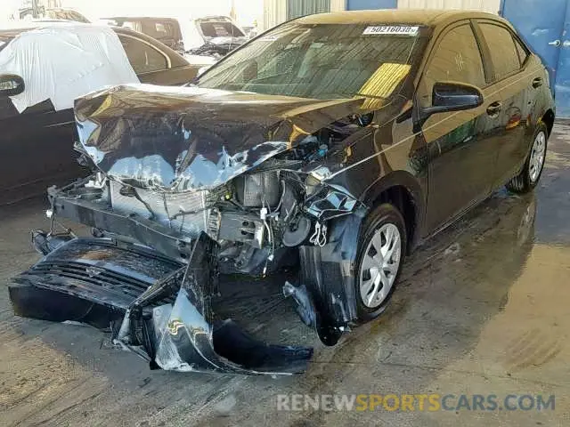 2 Фотография поврежденного автомобиля 2T1BURHE9KC153129 TOYOTA COROLLA 2019
