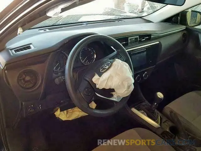 9 Фотография поврежденного автомобиля 2T1BURHE9KC153129 TOYOTA COROLLA 2019