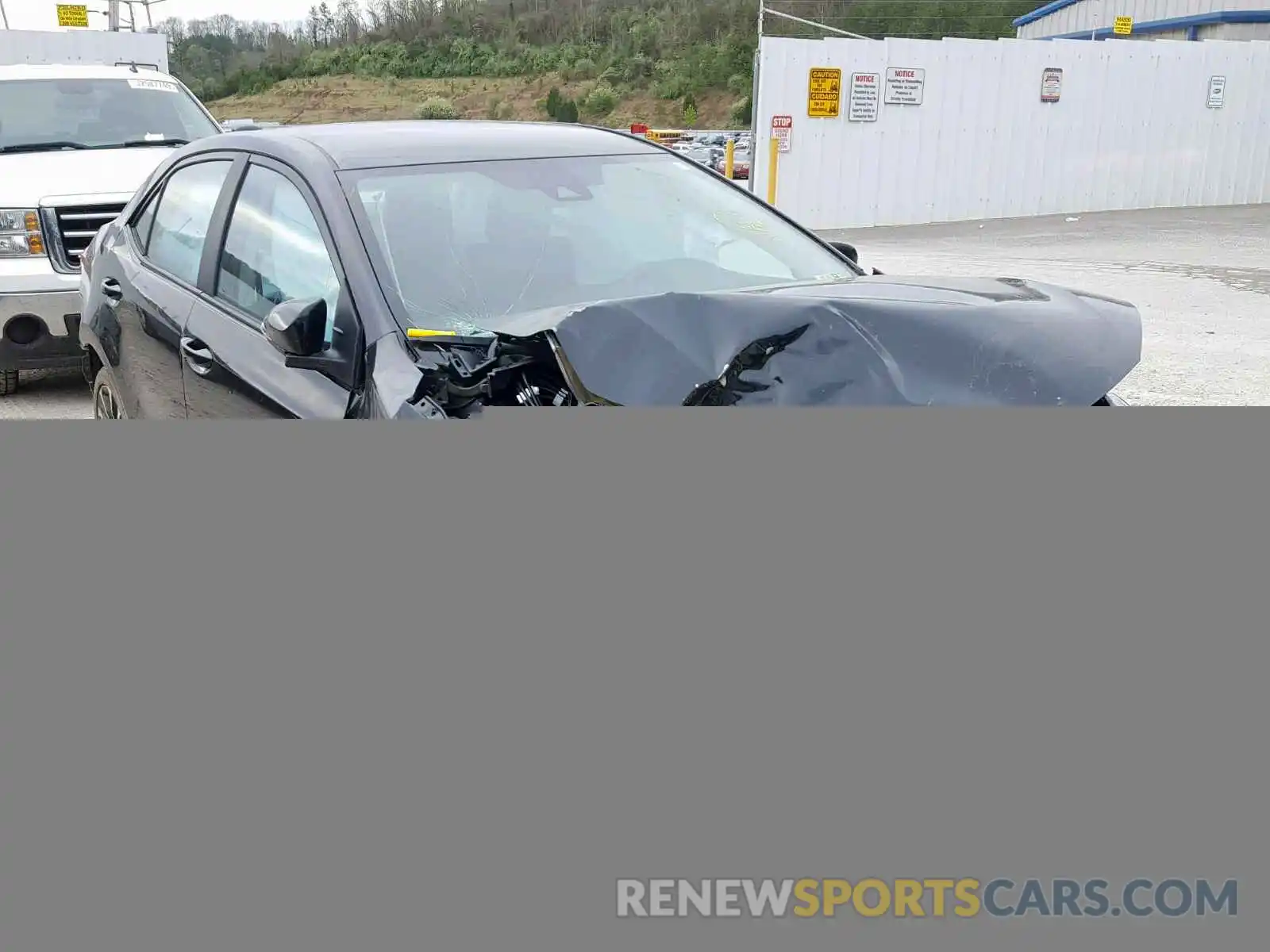 1 Фотография поврежденного автомобиля 2T1BURHE9KC154197 TOYOTA COROLLA 2019