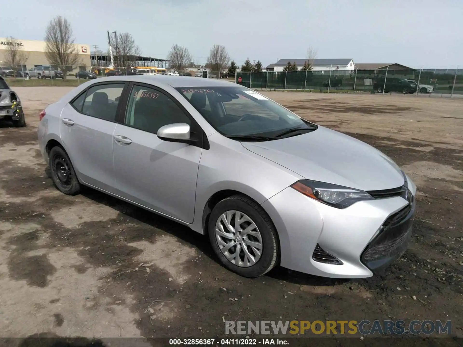 1 Photograph of a damaged car 2T1BURHE9KC154667 TOYOTA COROLLA 2019