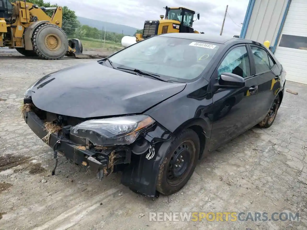 2 Photograph of a damaged car 2T1BURHE9KC154927 TOYOTA COROLLA 2019