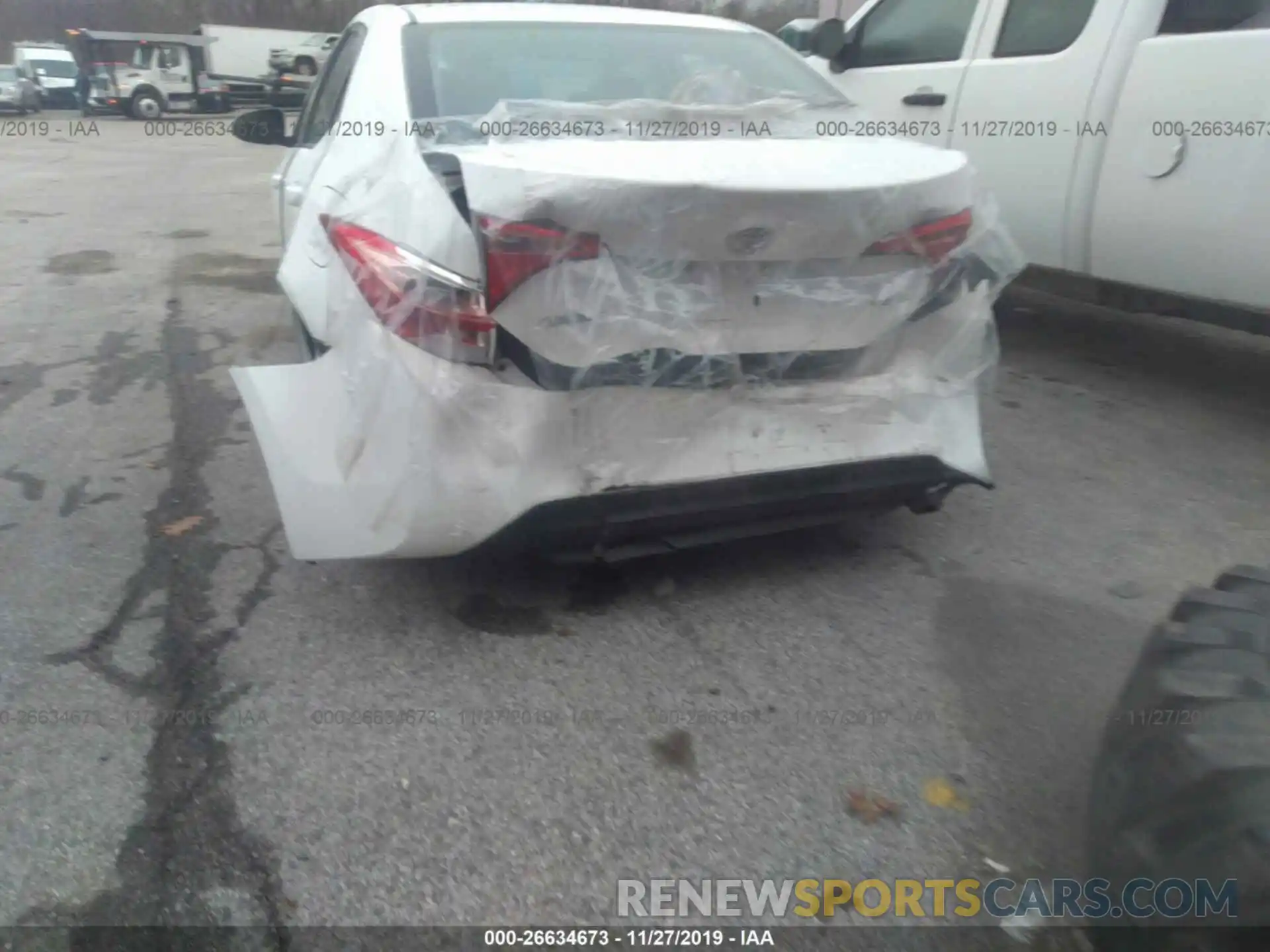 6 Photograph of a damaged car 2T1BURHE9KC156998 TOYOTA COROLLA 2019