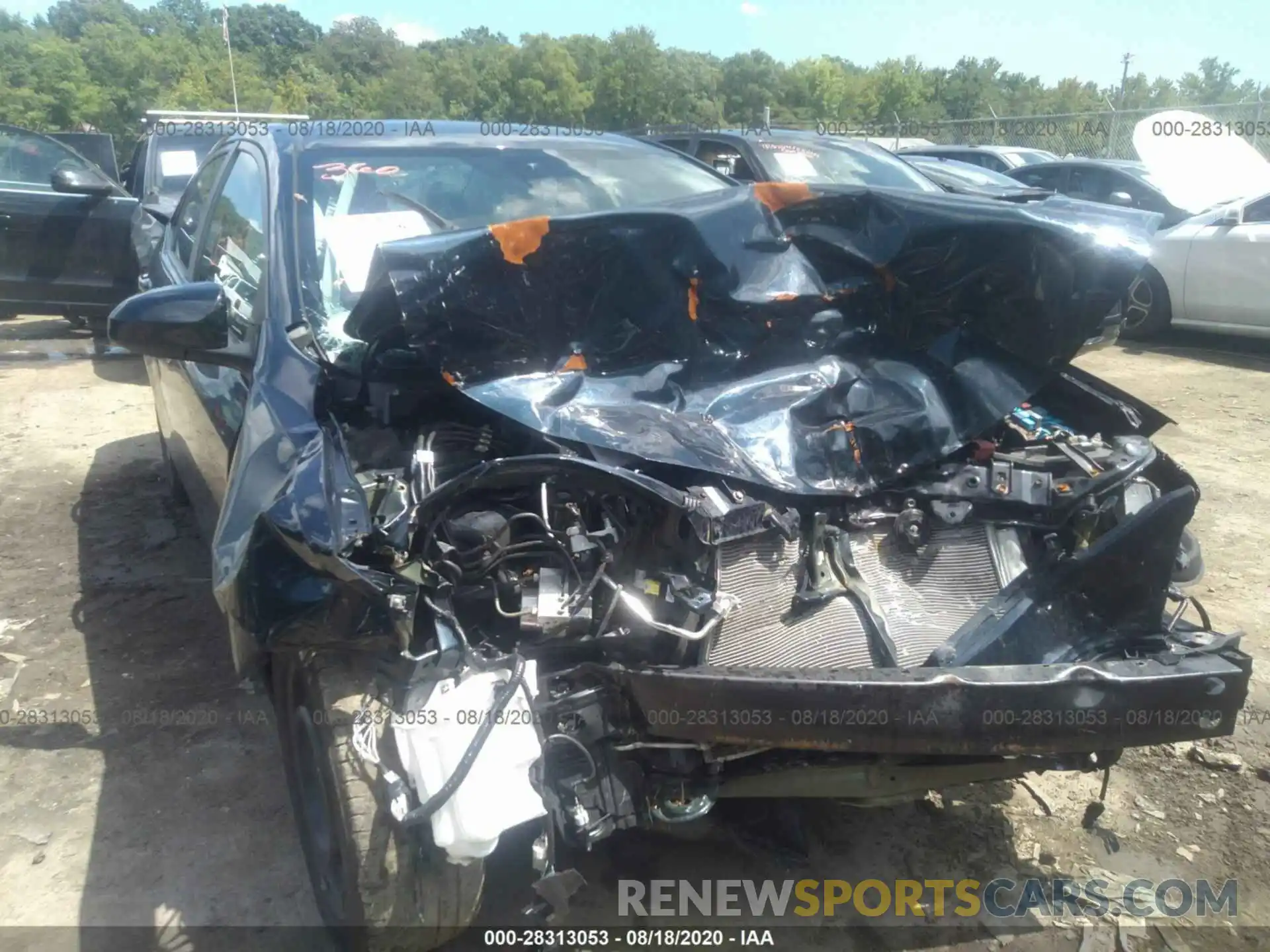 6 Photograph of a damaged car 2T1BURHE9KC157228 TOYOTA COROLLA 2019