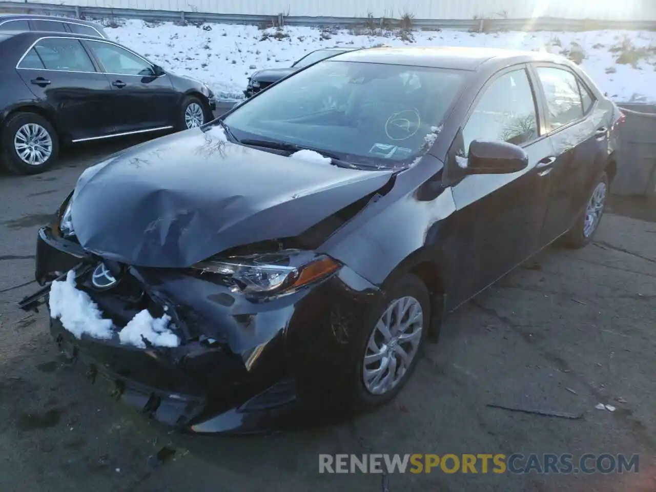 2 Photograph of a damaged car 2T1BURHE9KC158864 TOYOTA COROLLA 2019