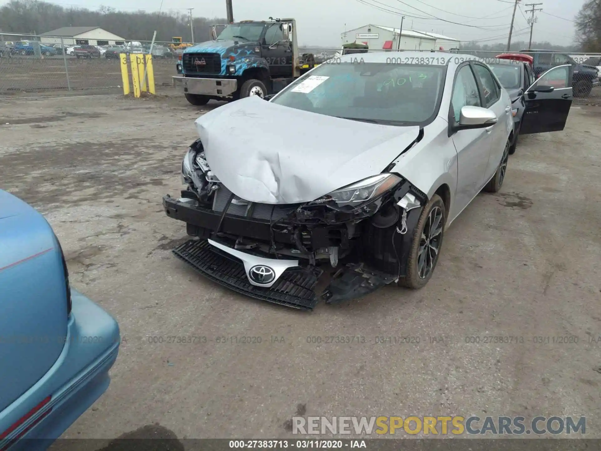 6 Photograph of a damaged car 2T1BURHE9KC159013 TOYOTA COROLLA 2019