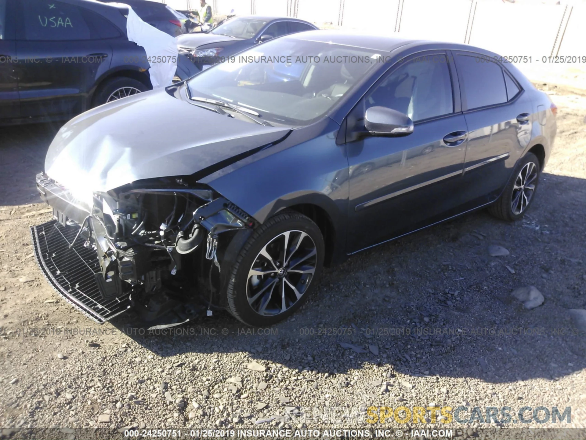 2 Photograph of a damaged car 2T1BURHE9KC159500 TOYOTA COROLLA 2019