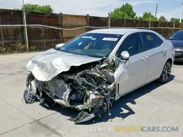 2 Photograph of a damaged car 2T1BURHE9KC159576 TOYOTA COROLLA 2019