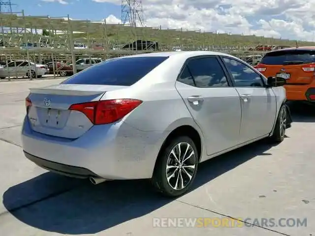 4 Photograph of a damaged car 2T1BURHE9KC159576 TOYOTA COROLLA 2019