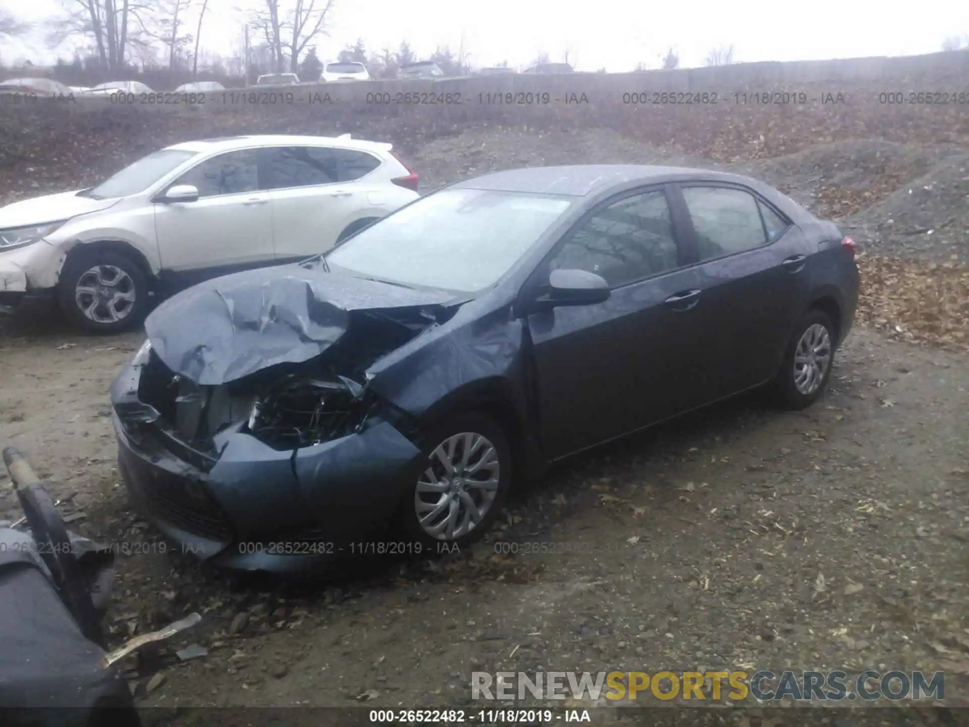 2 Photograph of a damaged car 2T1BURHE9KC161912 TOYOTA COROLLA 2019