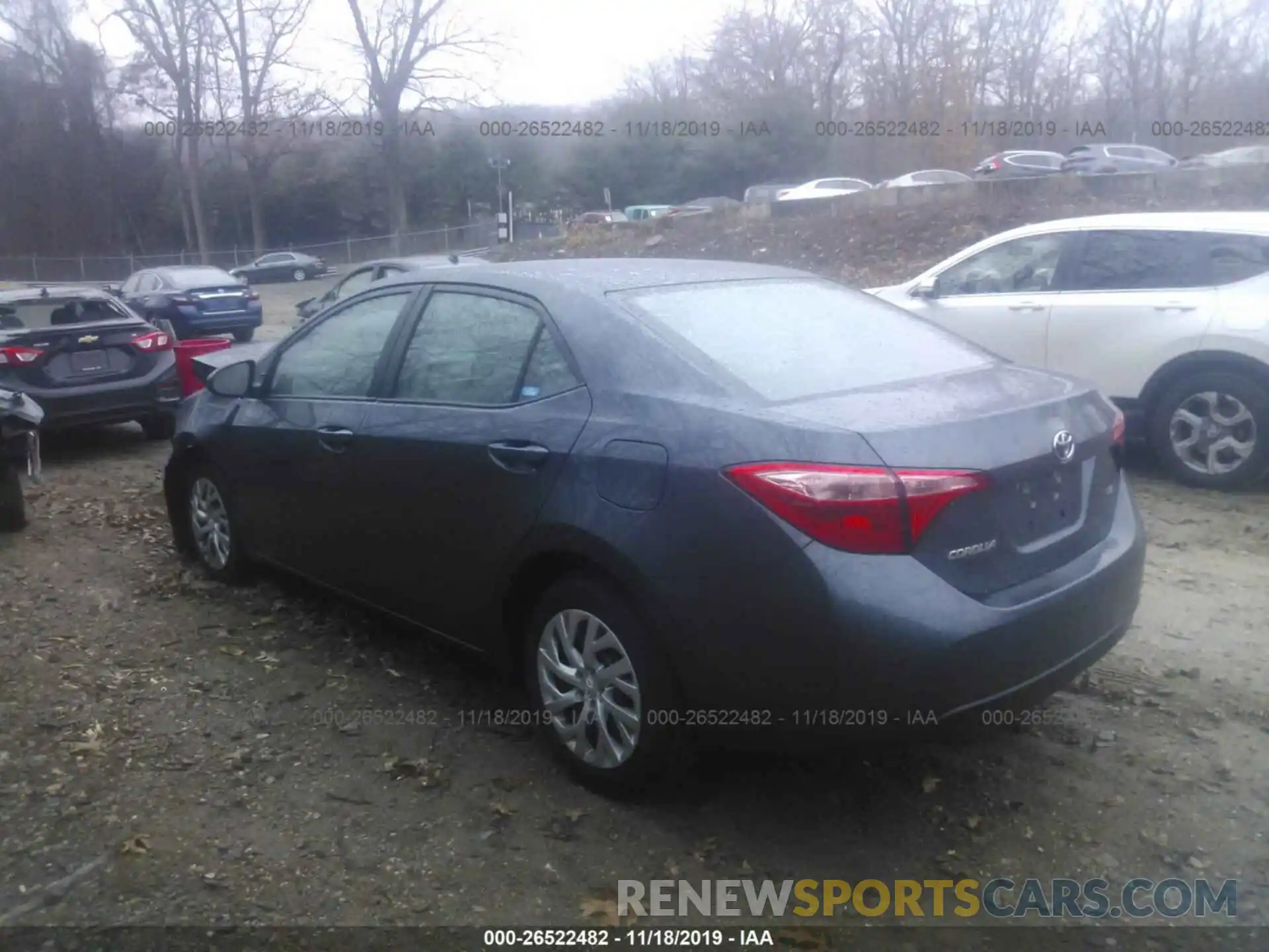 3 Photograph of a damaged car 2T1BURHE9KC161912 TOYOTA COROLLA 2019