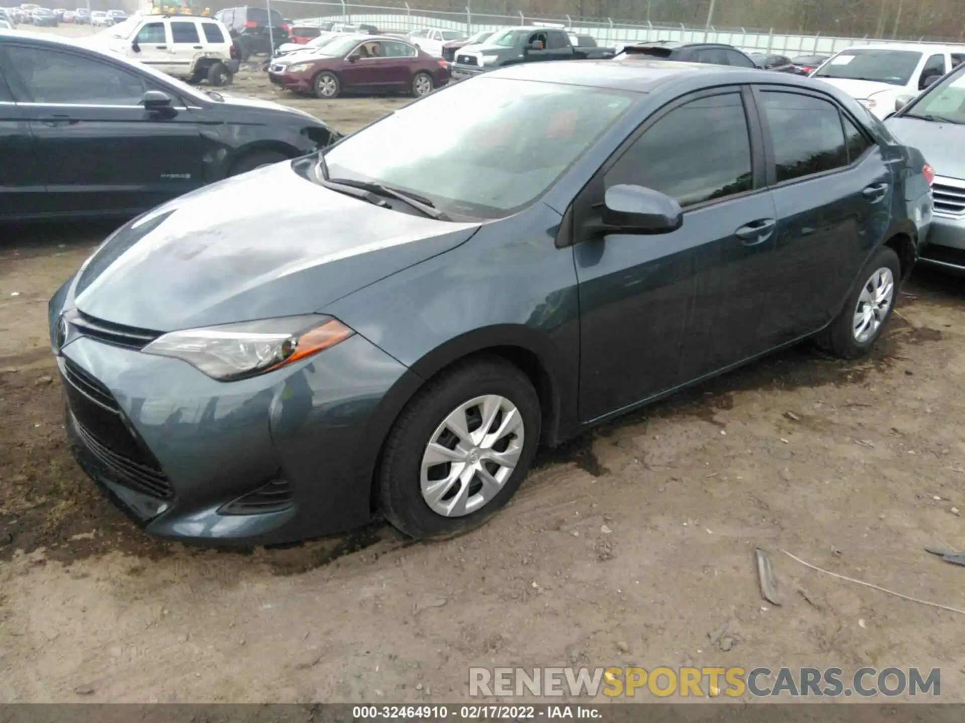 2 Photograph of a damaged car 2T1BURHE9KC163661 TOYOTA COROLLA 2019