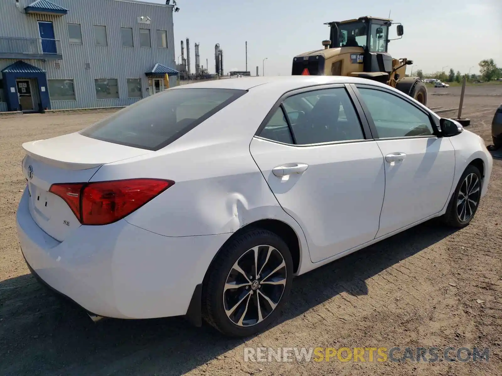 4 Фотография поврежденного автомобиля 2T1BURHE9KC163689 TOYOTA COROLLA 2019