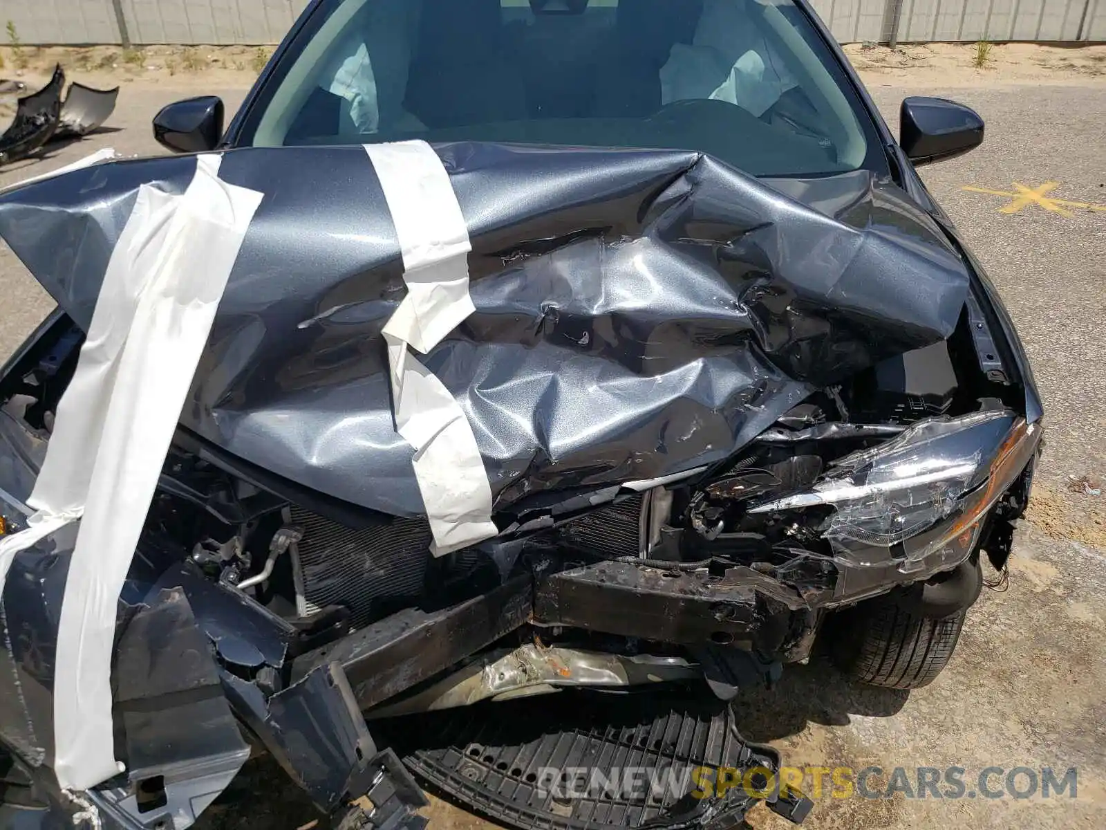 7 Photograph of a damaged car 2T1BURHE9KC163773 TOYOTA COROLLA 2019