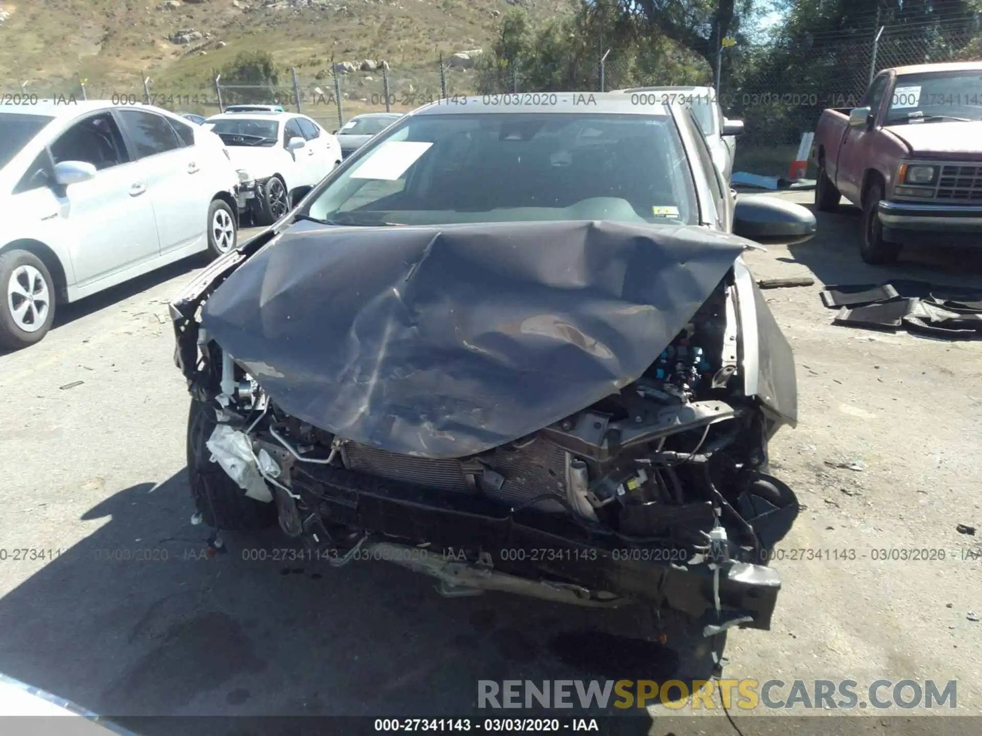 6 Photograph of a damaged car 2T1BURHE9KC163952 TOYOTA COROLLA 2019