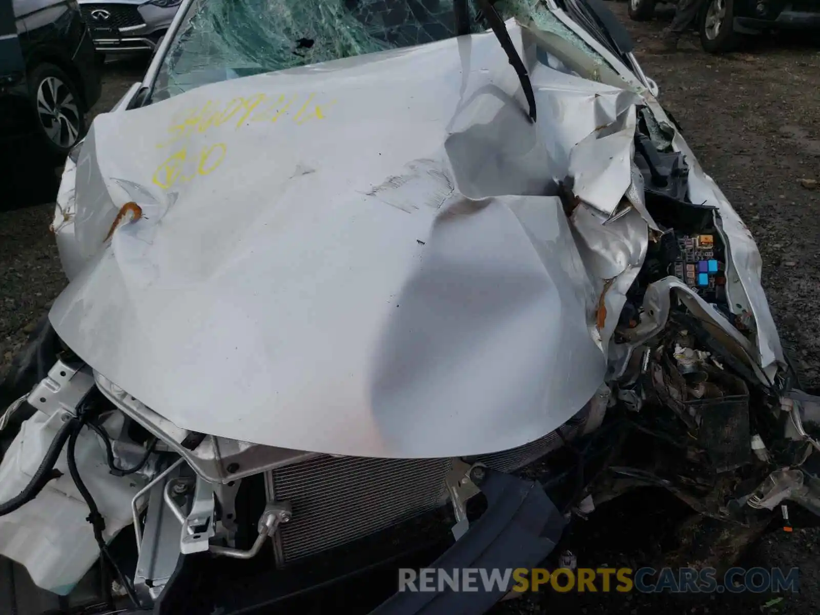 7 Photograph of a damaged car 2T1BURHE9KC164289 TOYOTA COROLLA 2019