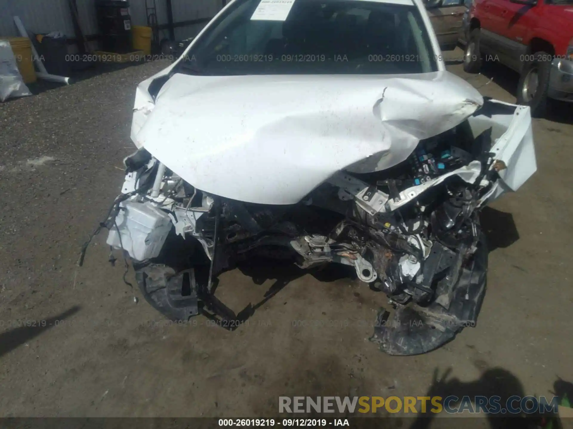 6 Photograph of a damaged car 2T1BURHE9KC165040 TOYOTA COROLLA 2019