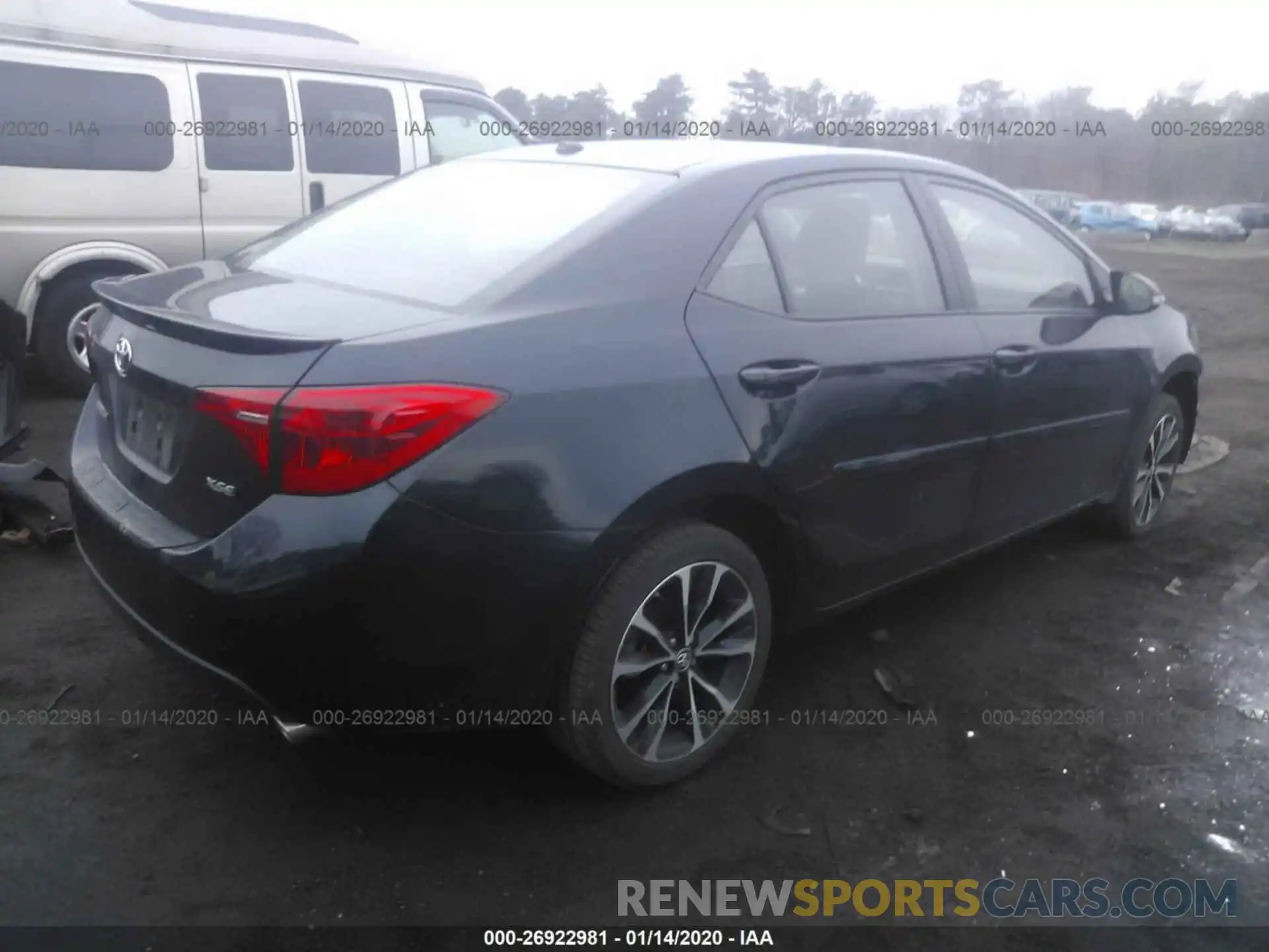 4 Photograph of a damaged car 2T1BURHE9KC167077 TOYOTA COROLLA 2019