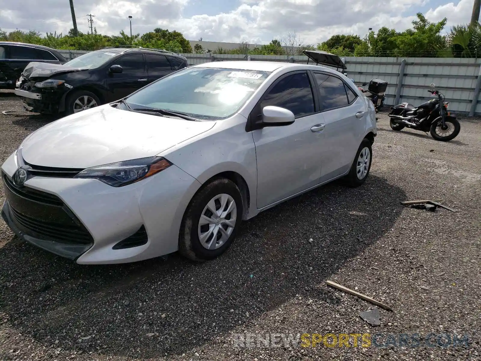 2 Photograph of a damaged car 2T1BURHE9KC168200 TOYOTA COROLLA 2019