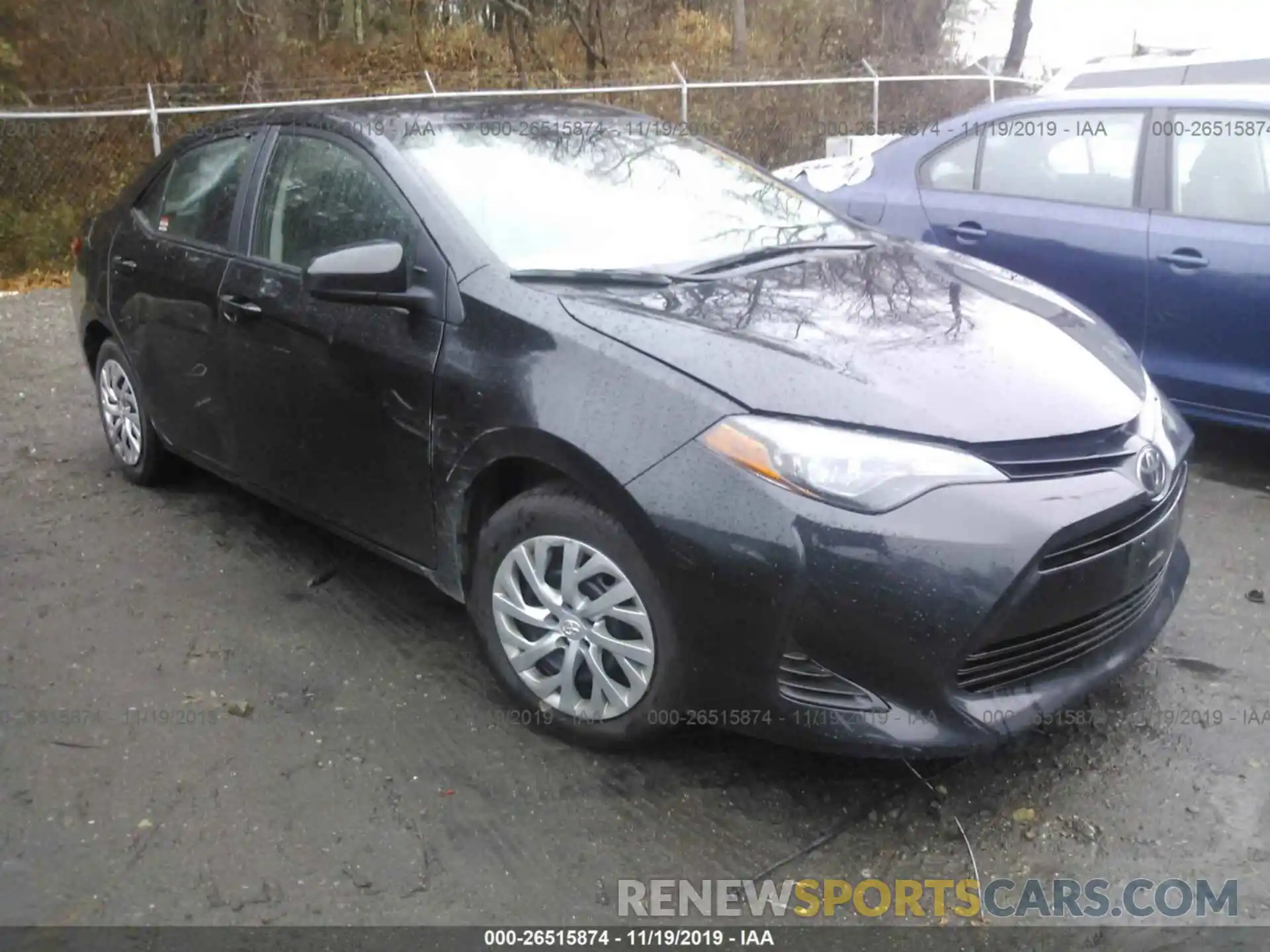 1 Photograph of a damaged car 2T1BURHE9KC168875 TOYOTA COROLLA 2019