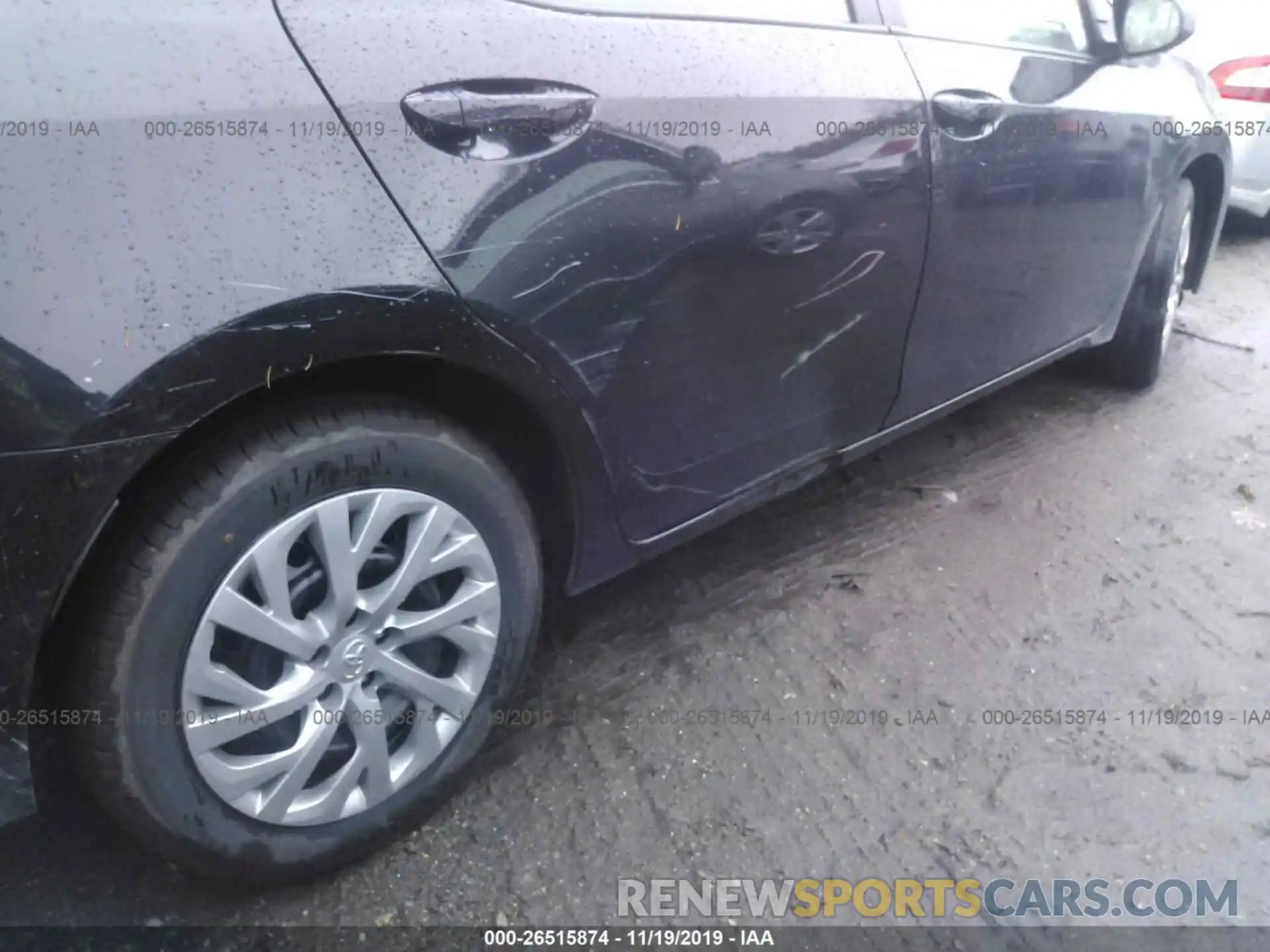 6 Photograph of a damaged car 2T1BURHE9KC168875 TOYOTA COROLLA 2019