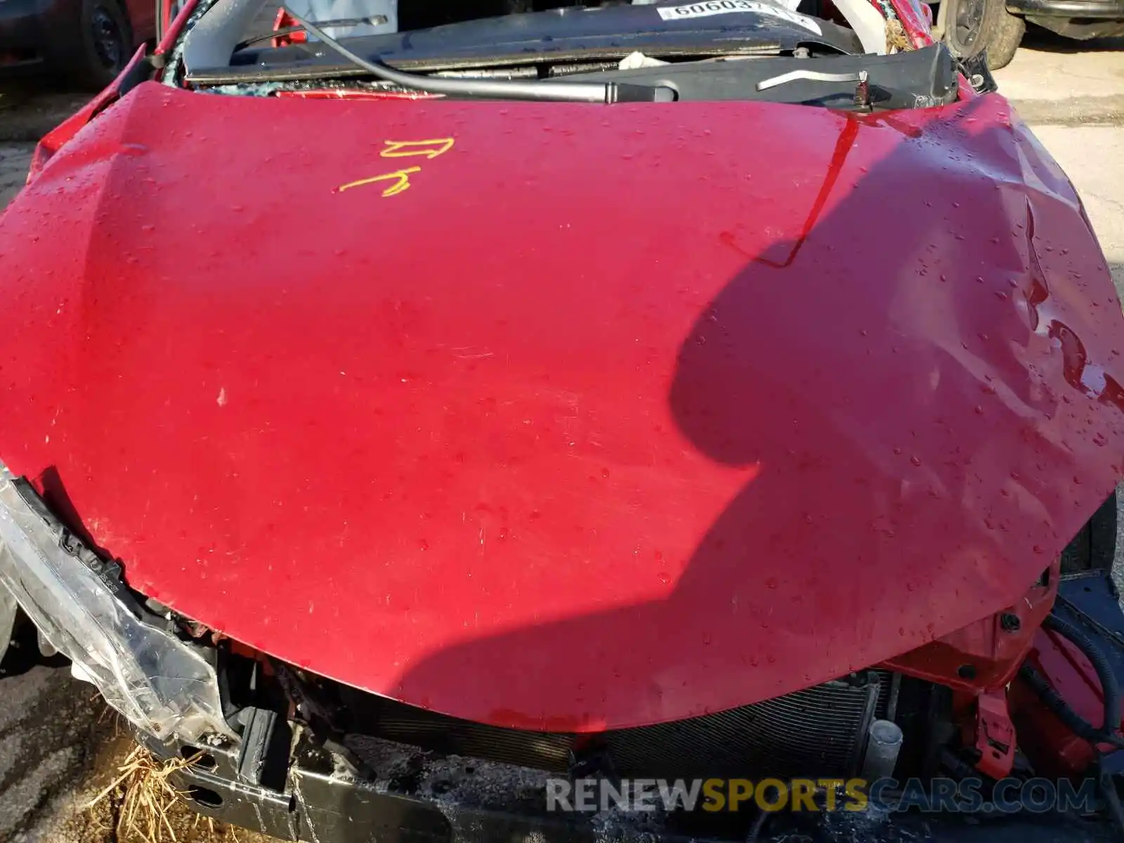 7 Photograph of a damaged car 2T1BURHE9KC170237 TOYOTA COROLLA 2019