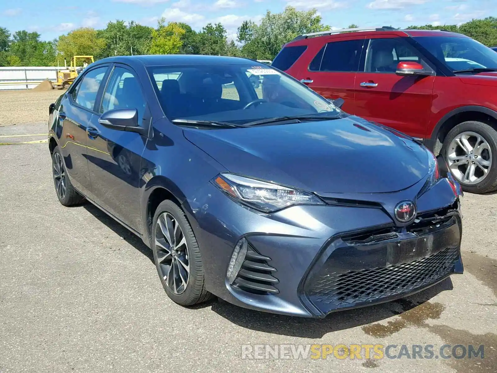 1 Photograph of a damaged car 2T1BURHE9KC170917 TOYOTA COROLLA 2019